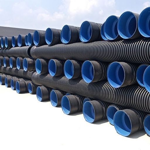 HDPE Steel Belt Reinforced Spiral Corrugated pipe