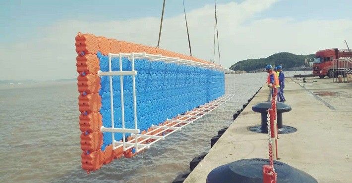 HDPE Floating Docks installtion