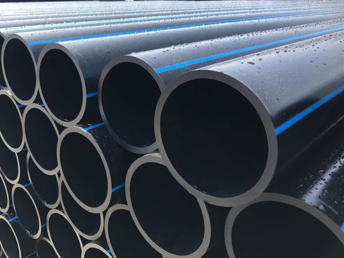 Larger Diameter PE Water Supply Pipe