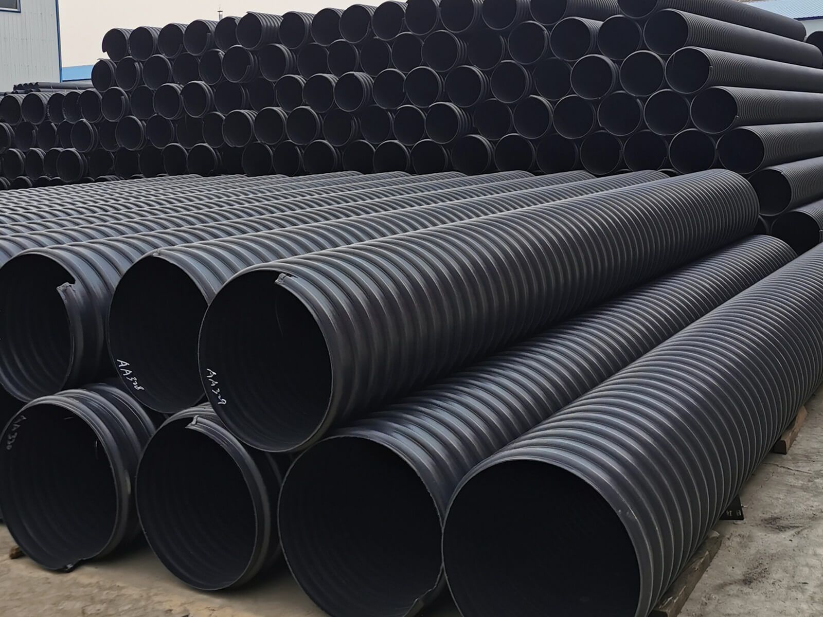 Large Diameter PE Drainage Pipe